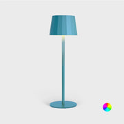 Lampe de table LED Wilmà Wilma Rainbow couleur bleue