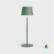Lampe de table LED arc-en-ciel Wilmà Wilma de couleur verte