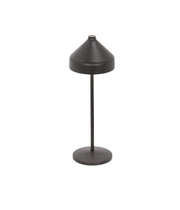 Lampe de table Zafferano Amelie, diamètre 120 mm, hauteur 340 mm, noir mat