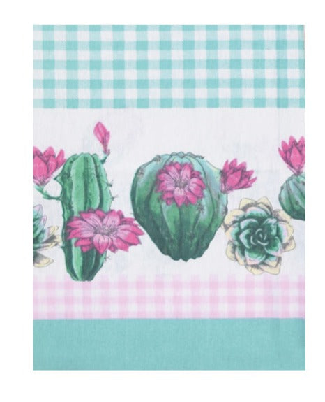 preziosa home preziosa home tovaglia loneta 140 x 360 cm stampata coccinelle e cactus ass cotone 1 pz ean 8050264164750