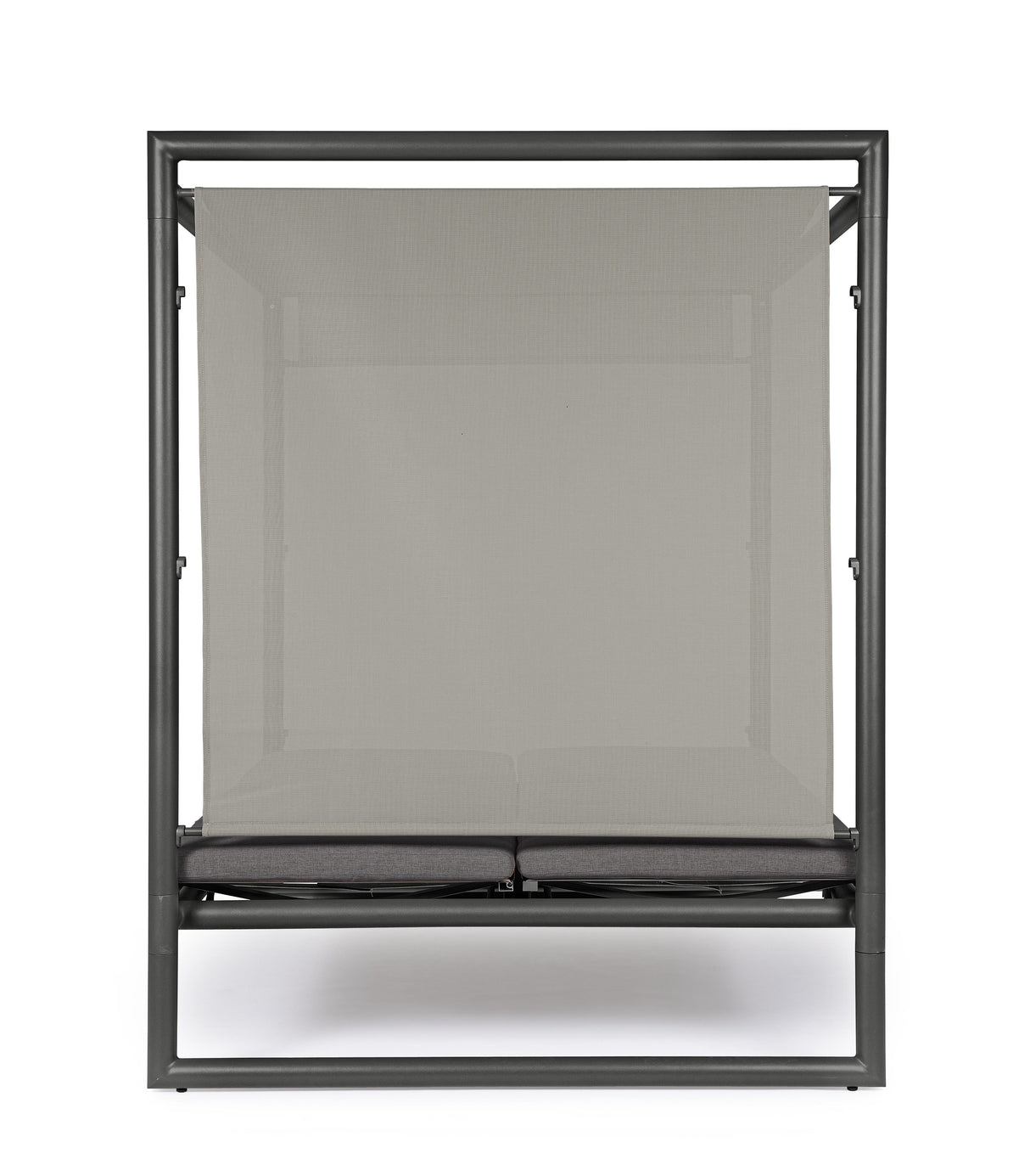 bizzotto bizzotto daybed konnor antracite struttura alluminio 213 x 149 x 196 cm tessuto idrorepellente ean 8051836690134