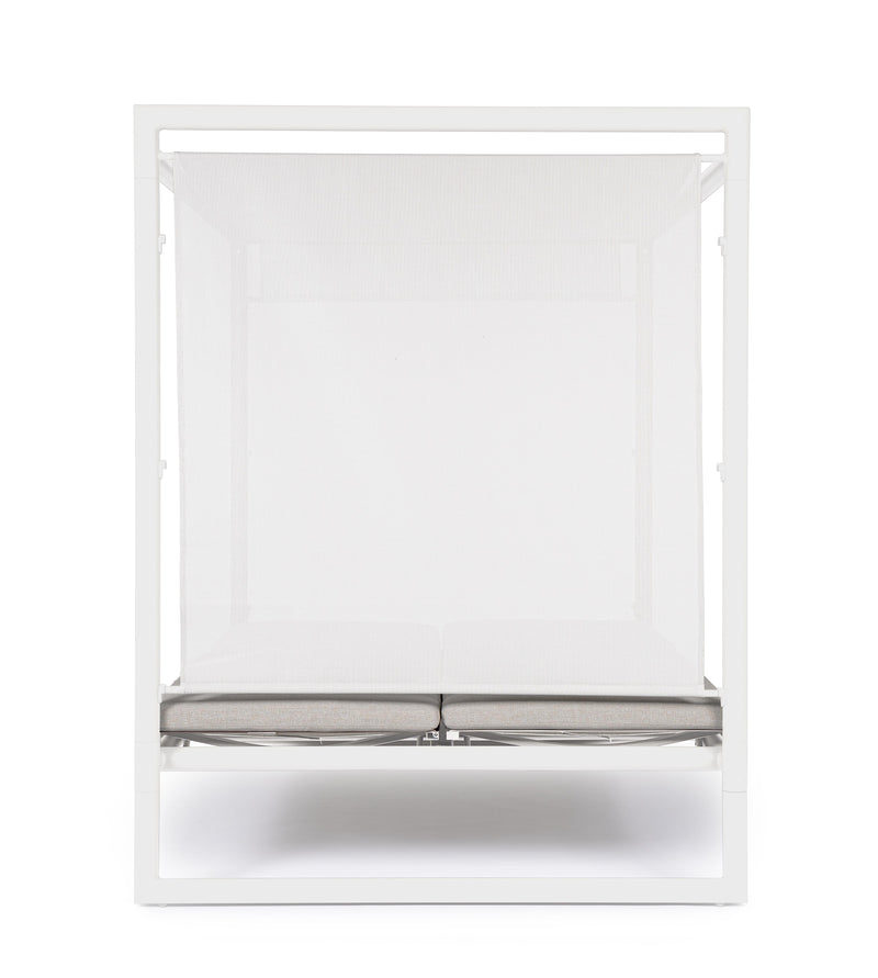 bizzotto bizzotto daybed konnor bianco struttura alluminio 213 x 149 x 196 cm tessuto idrorepellente ean 8051836690127
