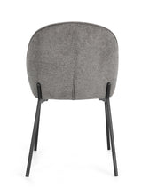 bizzotto bizzotto sedia wendy h 83 cm l 54 cm p 60 pz grigio scuro nero ean 8051836573581