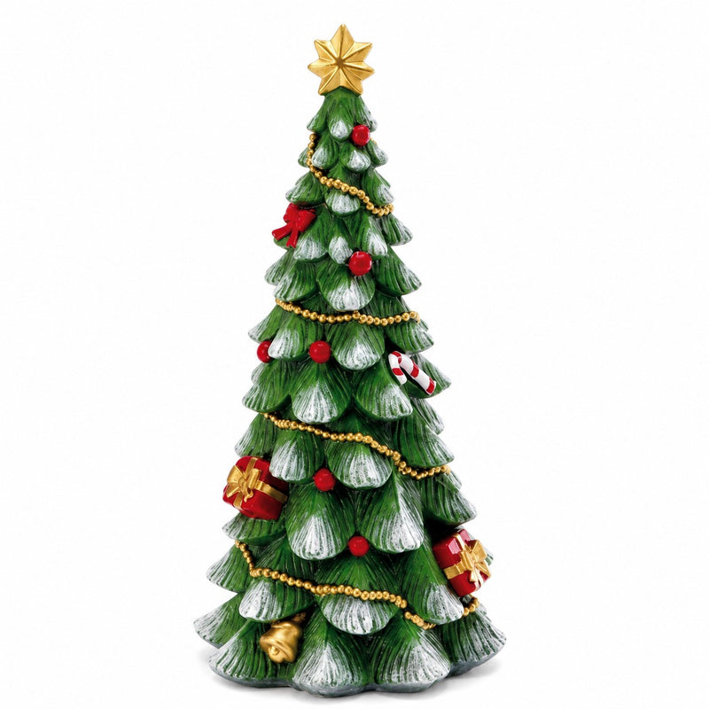ad trend ad trend albero natalizio decorativo in resina d 16 cm h 345 cm ass 1 pz ean 8057586198692