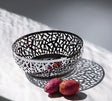 alessi alessi fruttiera cactus d 21 cm nero ean 8003299335787