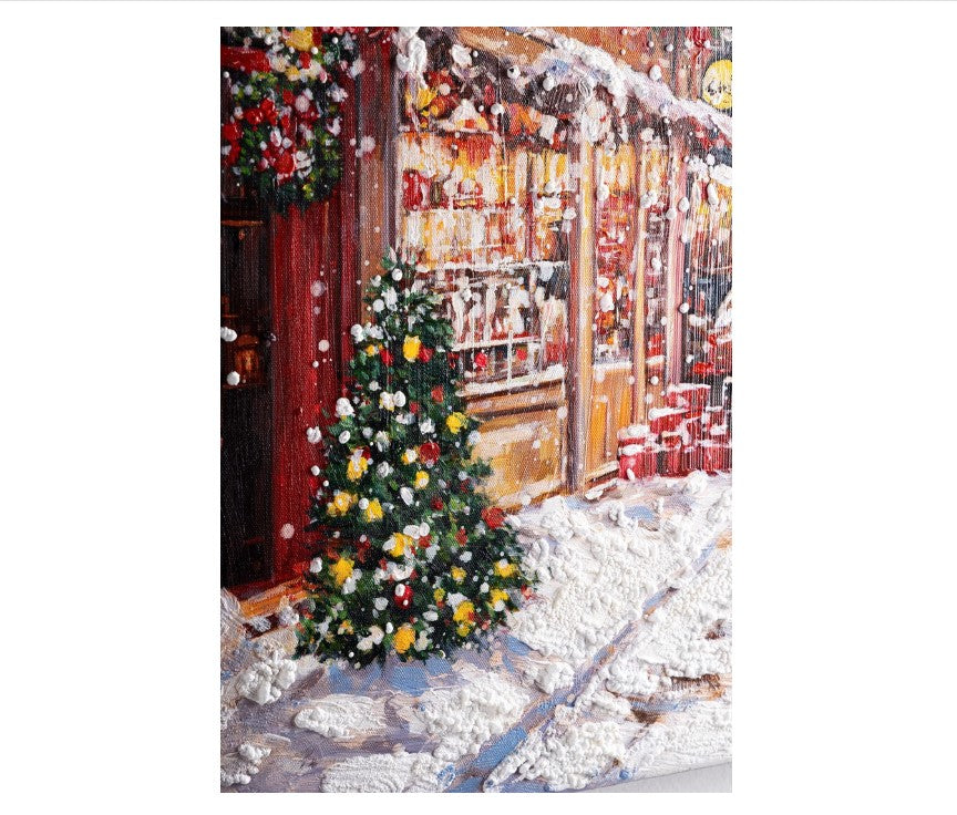 bizzotto bizzotto dipinto silent night 9069 di natale 60 x 60 cm multicolor ean 8051836752306