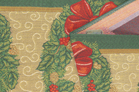 bizzotto bizzotto runner coronet di natale 183 x 33 cm verde ean 8051836733213