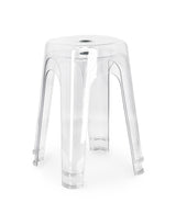 bizzotto bizzotto sgabello sonny h 465 cm bianco trasparente ean 8051836671737