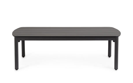 bizzotto bizzotto tavolino fenix rettangolare 115 x 68 cm colore antracite ean 8051836778740