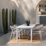 bizzotto bizzotto tavolo alcora 180 x 90 cm bianco ean 8051836669031