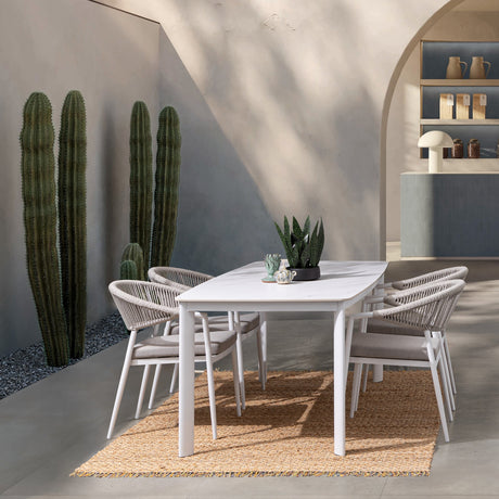 bizzotto bizzotto tavolo alcora 180 x 90 cm bianco ean 8051836669031