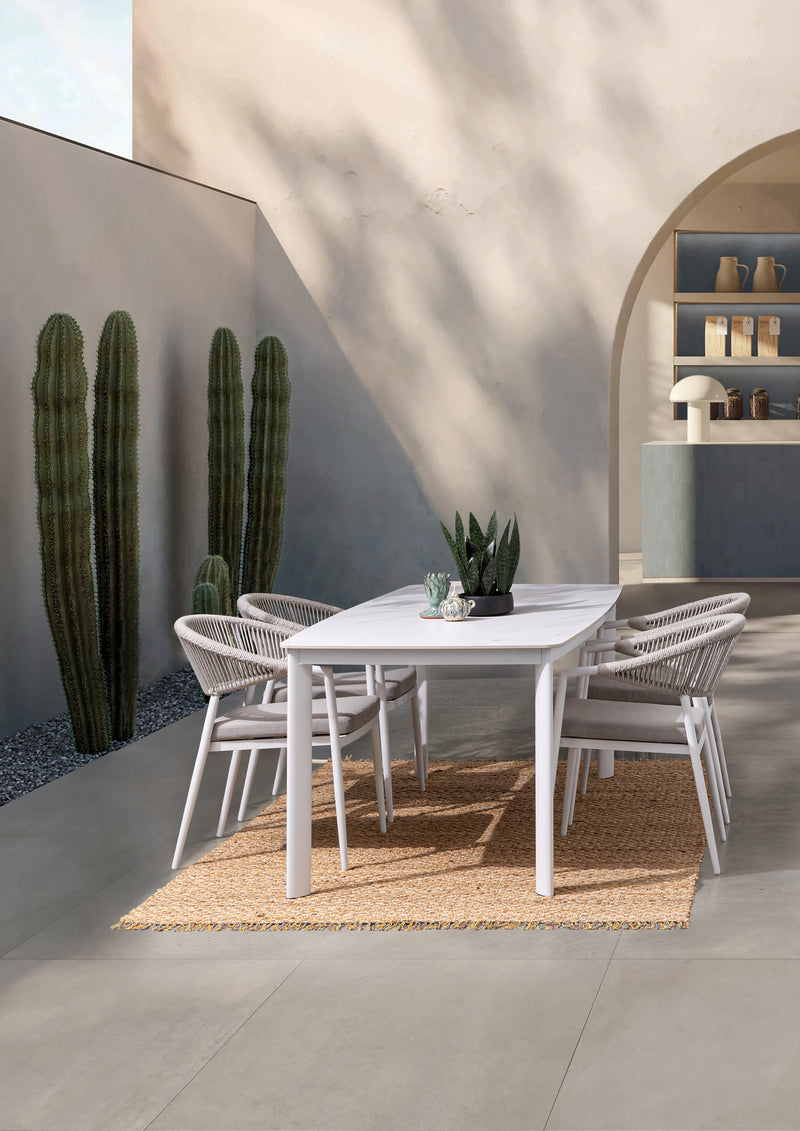 bizzotto bizzotto tavolo alcora 180 x 90 cm bianco ean 8051836669031