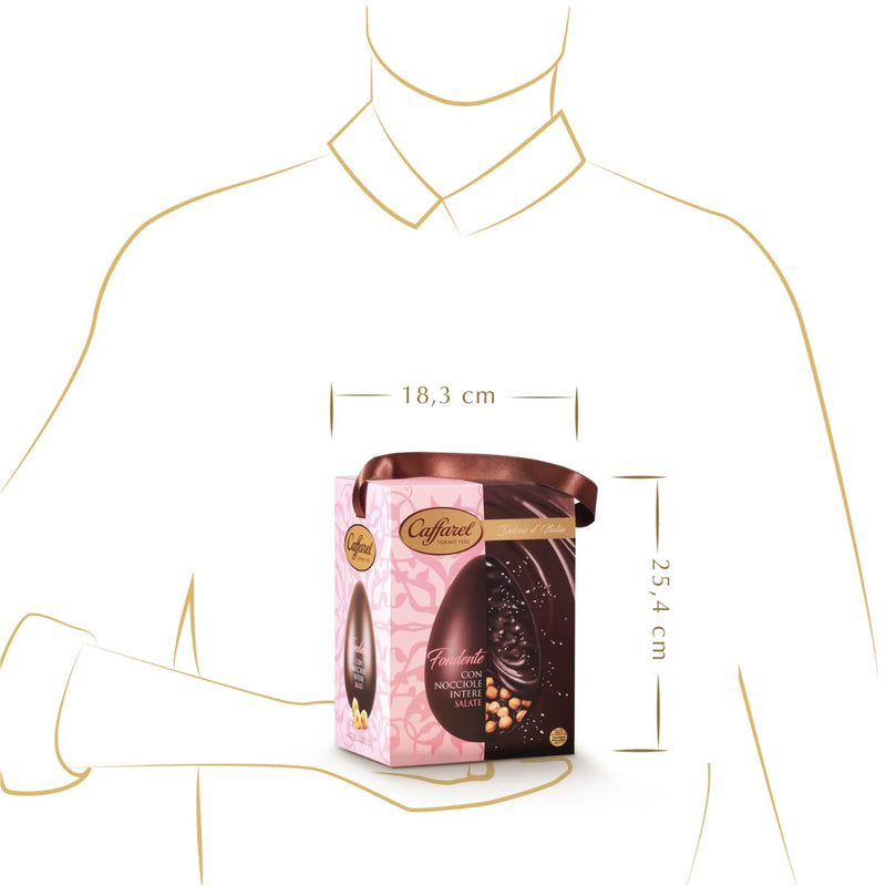 caffarel caffarel uovo delizie ditalia ass cioccolato al latte o fondente o bianco con nocciole 530 gr 1 pz ean 8013108633041