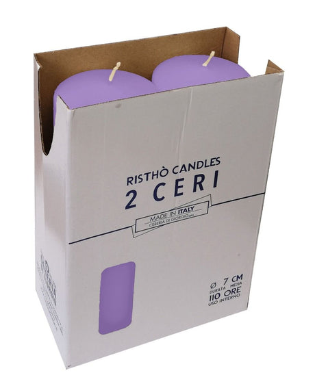 immagine-2-cereria-di-giorgio-cero-d-7-cm-h-20-cm-lavanda-glicine-2-pz-ean-8006545106674