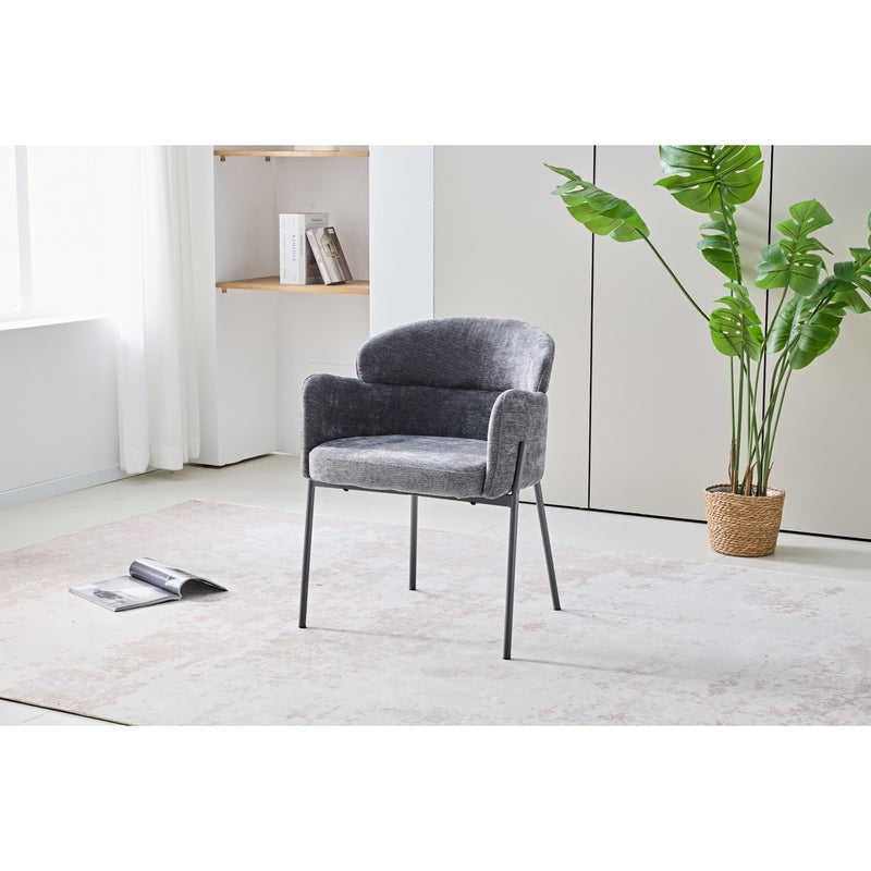 di mo commerciale di mo commerciale poltrona iris in tessuto grigio con gambe in metallo sedia da arredo design moderno ean 8010402524037