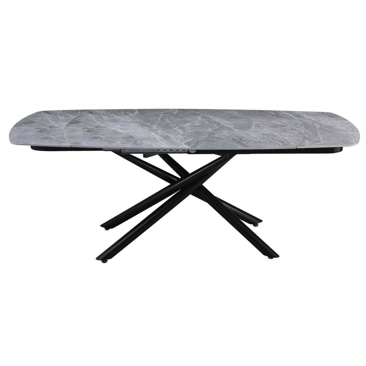di mo di mo tavolo allungabile ryder 140200x90x76 cm top in ceramica grigio marmorizzato lucido ean 8010402491179