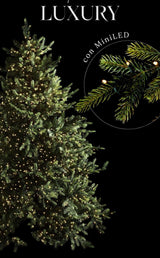 edg enzo de gasperi albero di natale pino luxury h210 d142 con 4000 led green