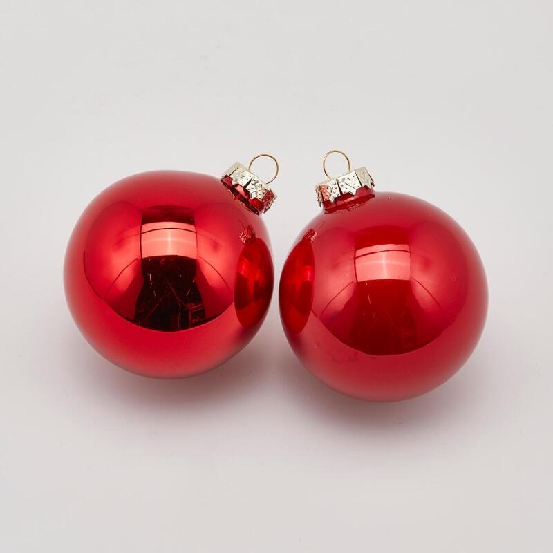 edg enzo de gasperi edg enzo de gasperi addobbo palla di natale vetro d 8 cm cf 4 pz rosso ean 8054184563136