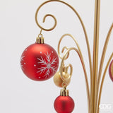 edg enzo de gasperi edg enzo de gasperi alzata decoreativa xmas natale h 76 cm white black ean 8059824542496