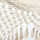 edg enzo de gasperi edg enzo de gasperi amaca con frange 200 x 100 cm bianco ean 8056372917806