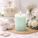 edg enzo de gasperi edg enzo de gasperi candela led starry con moccolo h 125 cm d 75 cm ip20 verde chiaro ean 8059824475770