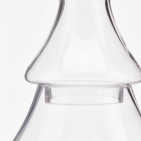 edg enzo de gasperi edg enzo de gasperi contenitore vaso pino di natale h 40 cm d 20 10 cm natural ean 8054184256410