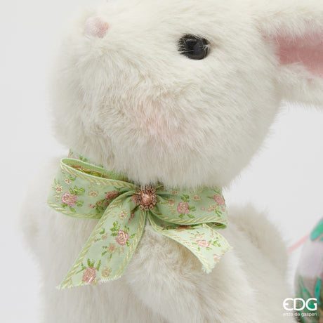 edg enzo de gasperi edg enzo de gasperi decoro di pasqua coniglio con pulcino h 32 cm l 42 cm l 25 cm multicolor ean 8059824625908