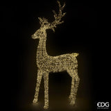 edg enzo de gasperi edg enzo de gasperi decoro natale renna stripes 5 200 microled h 270 cm l 30 cm l 130 cm l 40 cm ip44 gold ean 8059824546937