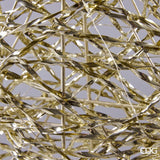 edg enzo de gasperi edg enzo de gasperi decoro renna di natale led intreccio 40 microled h 37 cm l 25 cm l 12 cm ip20 gold ean 8059824545862