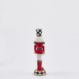 edg enzo de gasperi edg enzo de gasperi decoro soldatino scacchi di natale h 33 cm white red ean 8059824389084