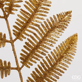 edg enzo de gasperi edg enzo de gasperi felce glitter 3 rami di natale h 95 cm gold ean 8059824580924