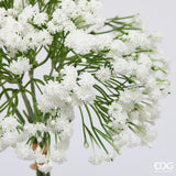 edg enzo de gasperi edg enzo de gasperi gypsophila bouquet x7 pianta artificiale h 34 cm d 18 cm bianco ean 8059824634221