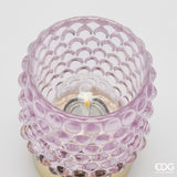 edg enzo de gasperi edg enzo de gasperi lampada da tavolo bubbles rotondo led h 11 cm d 85 cm ip20 scatola regalo rosa ean 8059824611055