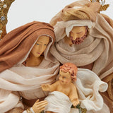 edg enzo de gasperi edg enzo de gasperi nativita king natale con base h 50 cm green gold ean 8059824159984