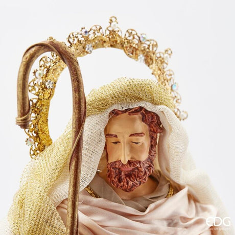 edg enzo de gasperi edg enzo de gasperi nativita tessuto natale con base h 50 cm green pink ean 8059824280732