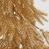 edg enzo de gasperi edg enzo de gasperi pino natale glitter con base h 91 cm gold ean 8059824516527