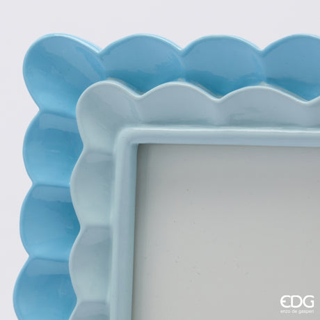 edg enzo de gasperi edg enzo de gasperi portafoto cornice balze rettangolare h 20 cm l 15 cm blu ean 8059824632845