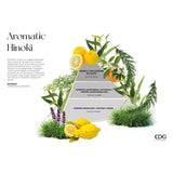 edg enzo de gasperi edg enzo de gasperi profumatore bottiglia opal 500 ml h 185 cm aromatic hinoki ean 8059824627247