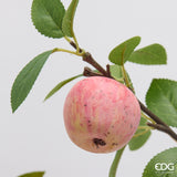 edg enzo de gasperi edg enzo de gasperi ramo mela x8 con foglie pianta artificiale h 90 cm crema rosa ean 8059824637093