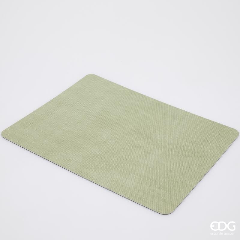 edg enzo de gasperi edg enzo de gasperi tovaglietta bicolore rettangolare 46 x 35 cm sage ean 8059824513045