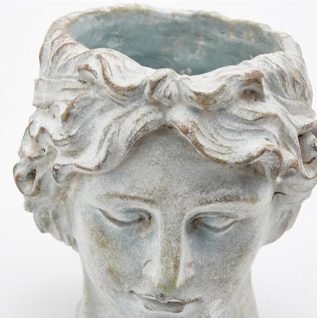 edg enzo de gasperi edg enzo de gasperi vaso cemento testa h 23 cm 20 x 19 cm cemento waterproof grigio chiaro ean 8059824960856