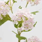 edg enzo de gasperi edg enzo de gasperi viburno ramo x5 con foglie pianta artificiale h 80 cm d 10 cm rosa ean 8059824474551