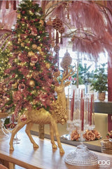 edg_enzo de gasperi edg_enzo de gasperi albero di natale pino slim h 150 cm 260 miniled d 65 cm uso interno verde ean 8059824050144