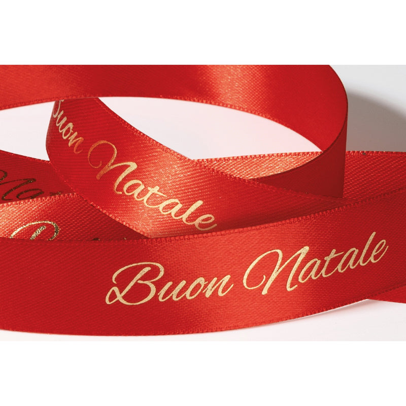 etm etm nastro nastro buon natale rossa 25 mm x 25 mt ean 8052211171231