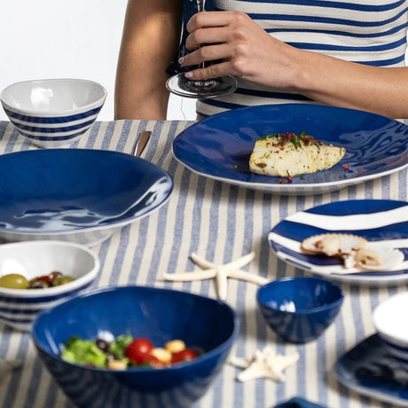 guzzini guzzini piatto piano riviera melamina d 275 cm blu ean 8008392392330