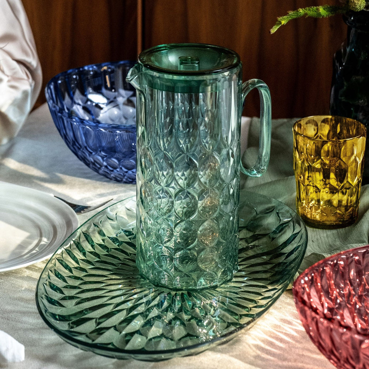 guzzini guzzini vassoio ovale piccolo vanity bio based 32 x 195 cm verde ean 8008392429968