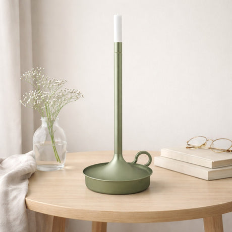 larcolaio larcolaio lampada candle touch 100 x 295 mm colore verde ean 8051526262160