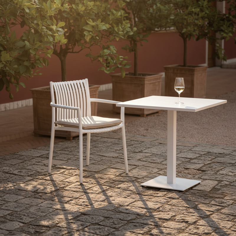moia greenwood moia greenwood sedia poltrona siena in polipropilene bianco a listelli sedia outdoor impilabile resistente uv ean 8013054838408