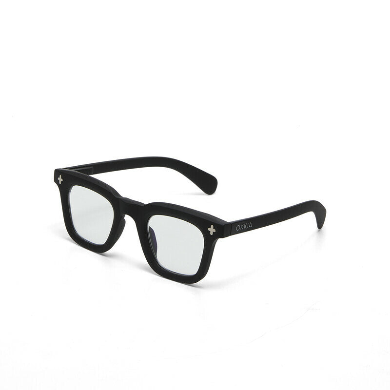 okkia okkia occhiale da lettura mod firenze premontato soft touch black diottrie 1 00 ean 8056211374739