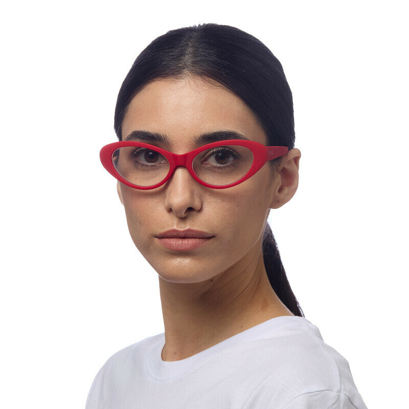 okkia okkia occhiale da lettura mod lina cat eye red diottrie 3 00 ean 8058093547904